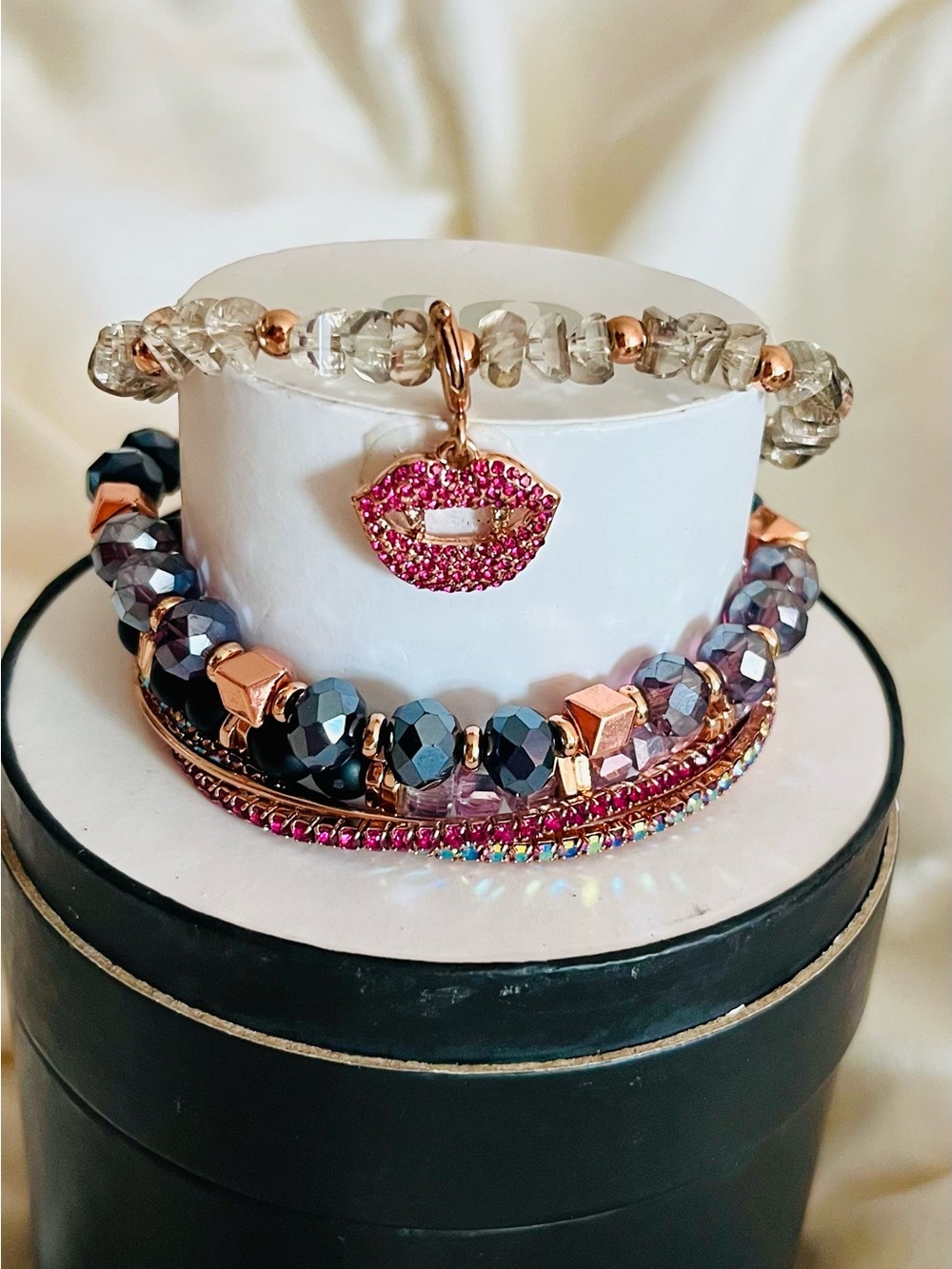 Bomb Party Retro Halloween 2022 Stack RBP5316, Rose Gold Fangtastic Feast HTF